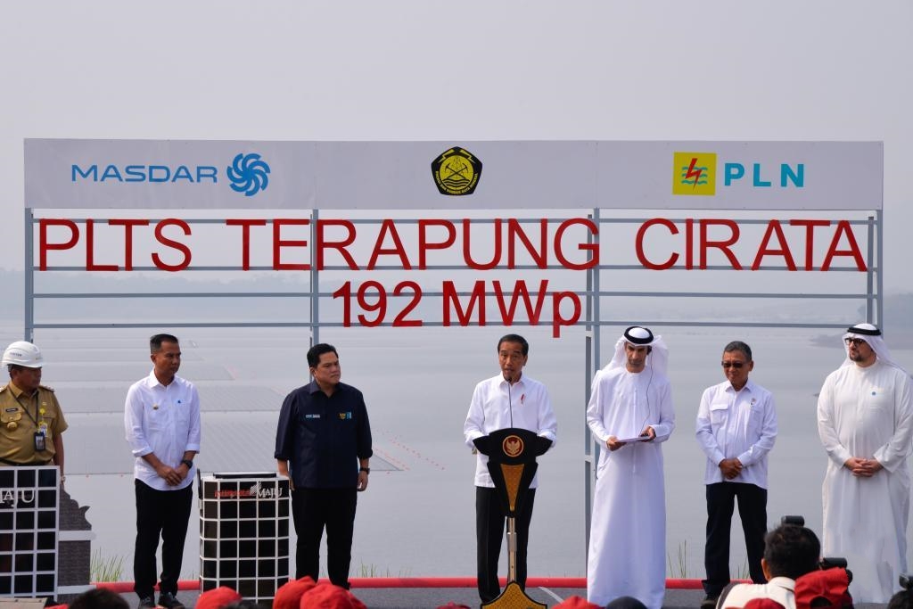 中企承建東南亞最大漂浮光伏項目在印尼并網發電